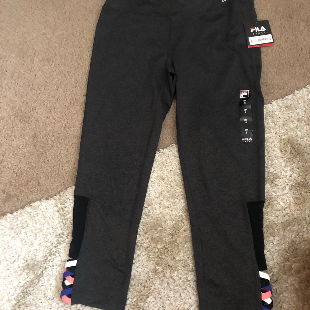 Brand new gray yoga pants